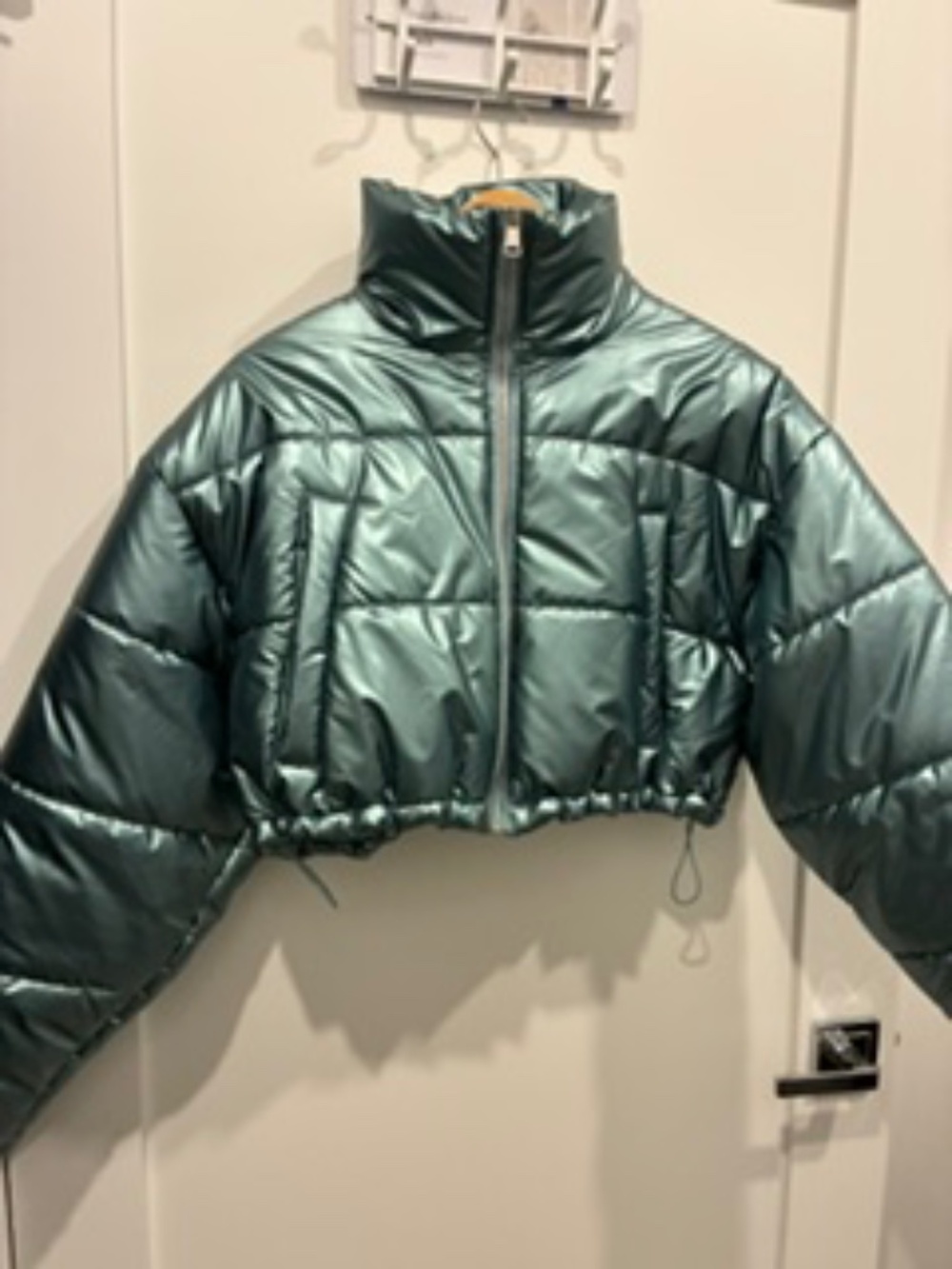 urban outfitters short bomber jacket